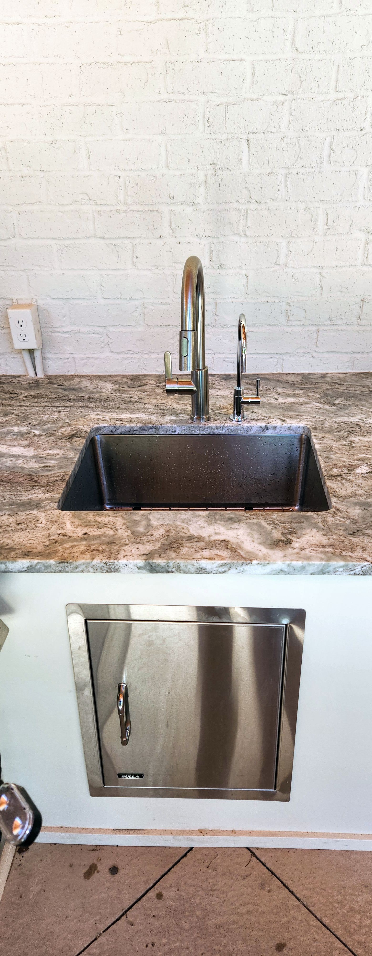Bathroom sink and vanity installation for bathroom remodeling