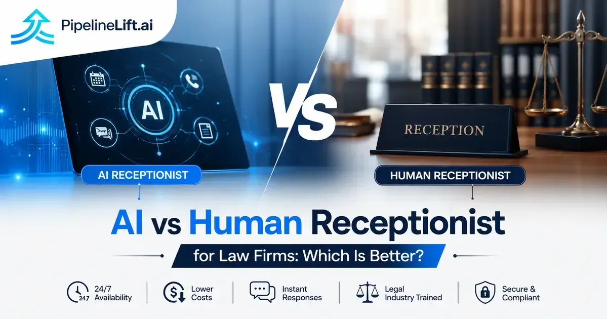 AI vs Human Receptionist for Law Firms: Which Is Better