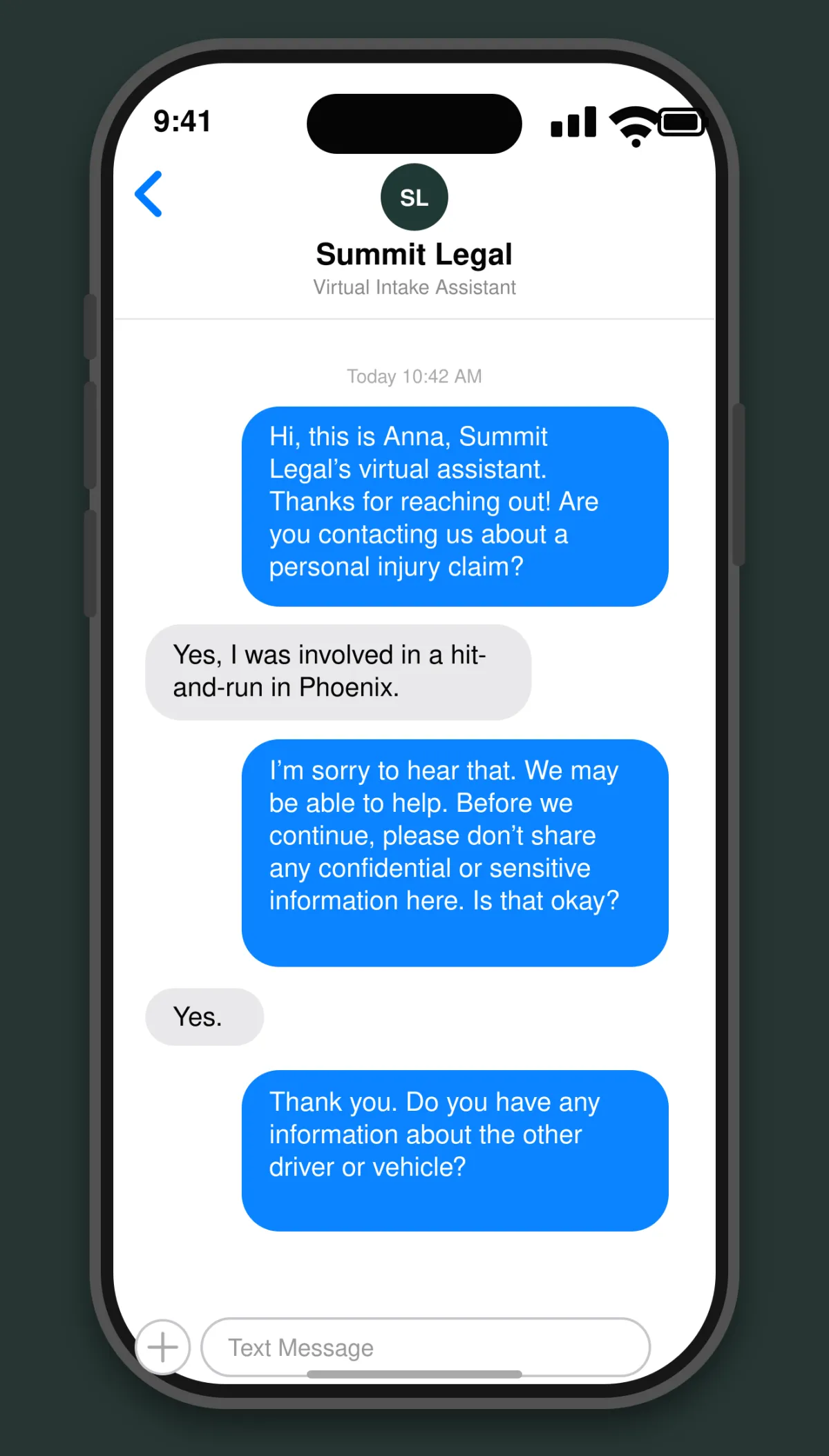 Chat conversation preview