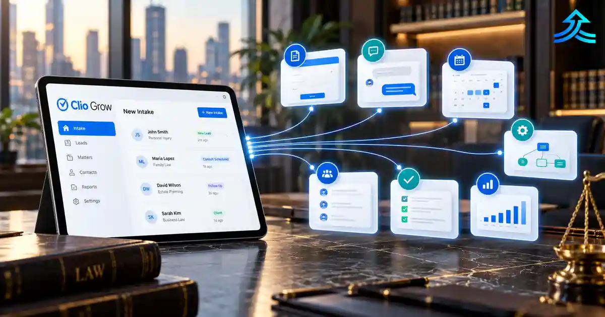 Compare 7 Clio Grow alternatives for law firms in 2026, from legal CRMs to practice management suites and AI intake, with notes on fit and trade-offs.