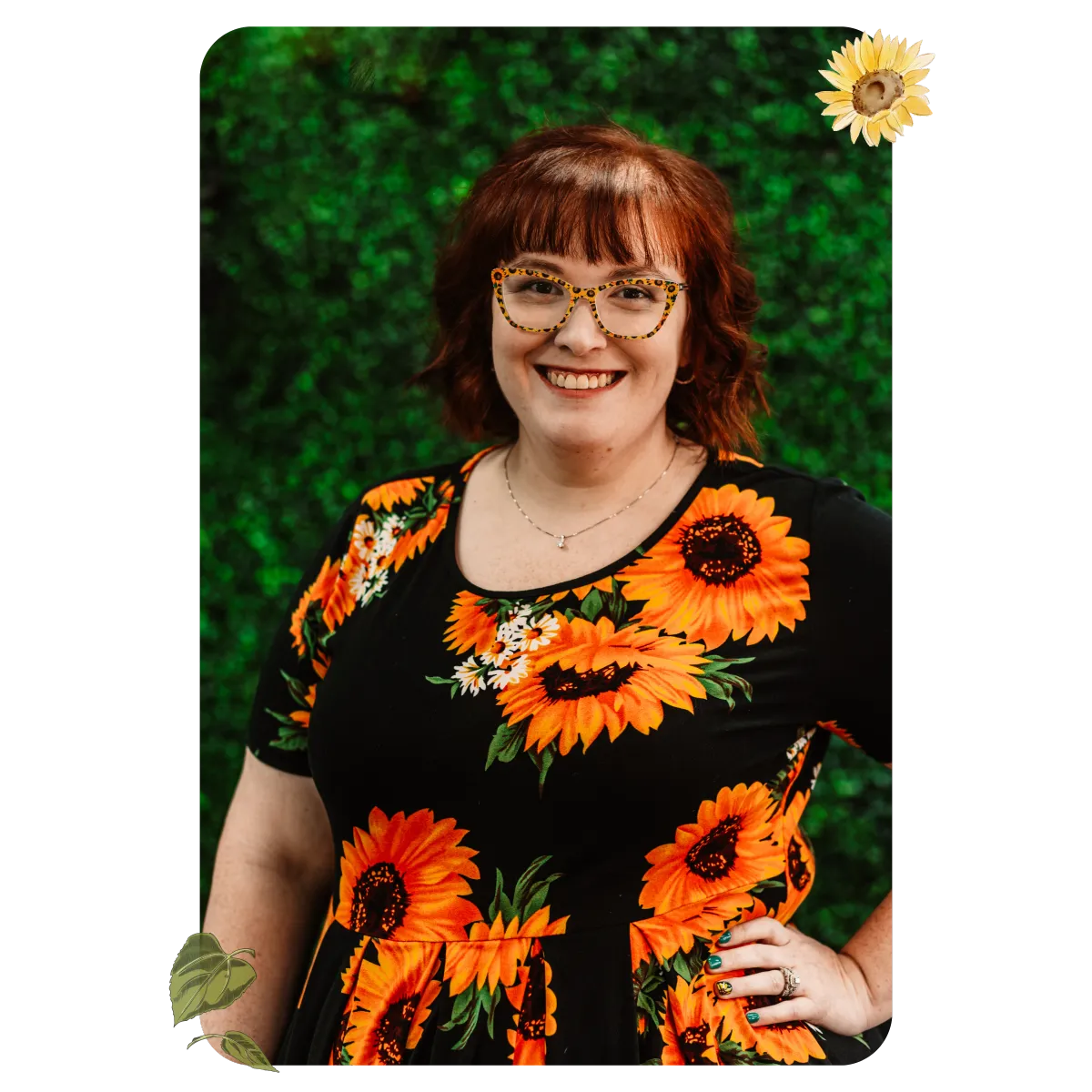 Warm professional photo of Sara Comer