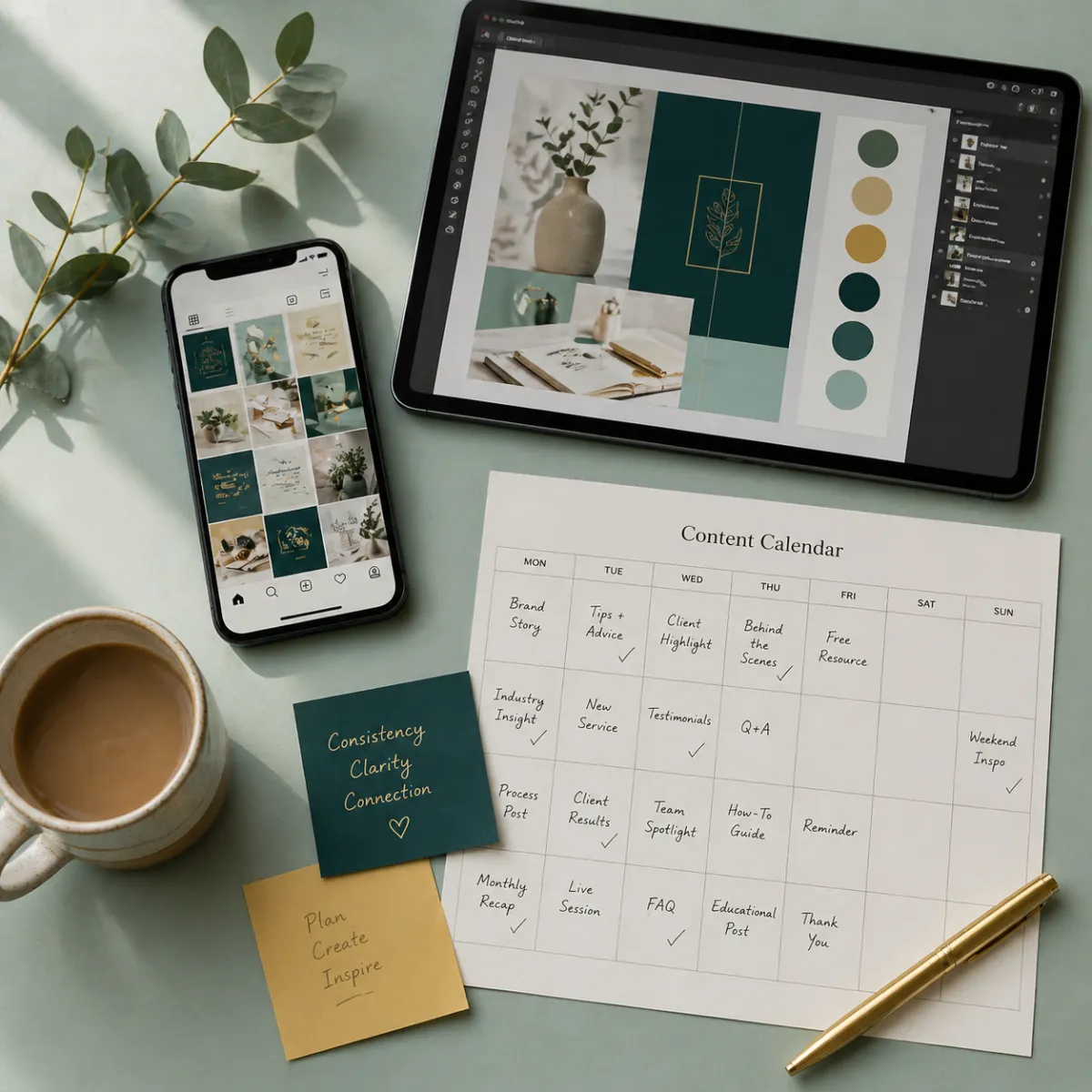 Design and Social Media Portfolio by Gracefully Managed