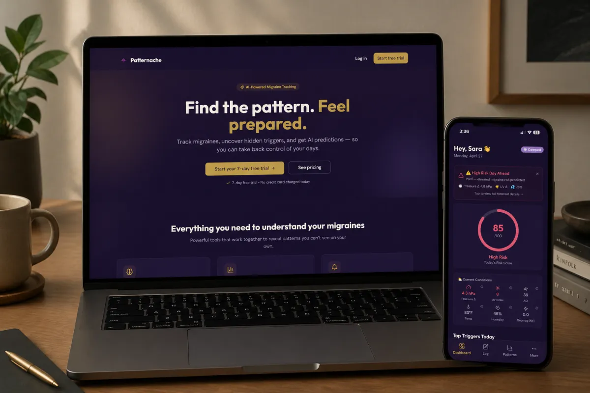 PatternAche App Dashboard