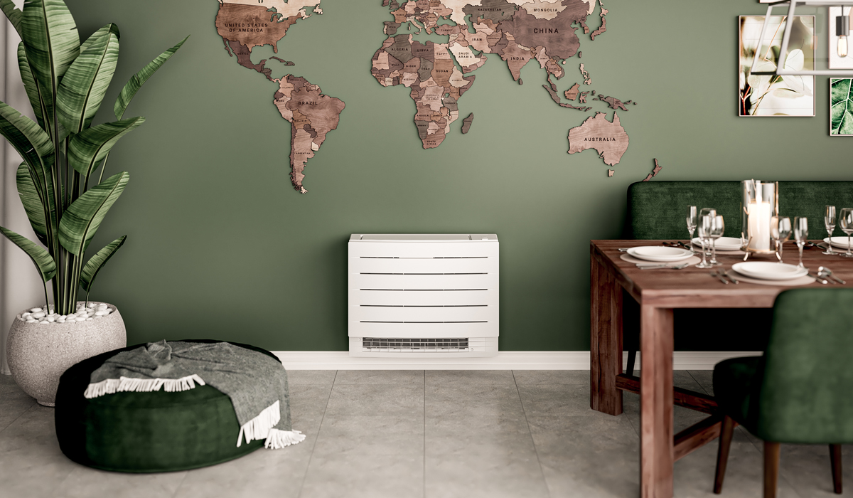 Luft luft varmepumpe gulvmodell