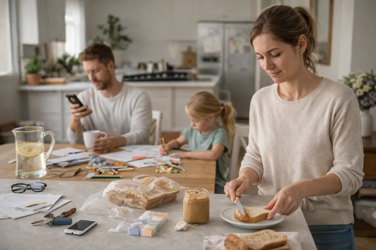 Authentic founders or lifestyle image in a warm, lived-in space