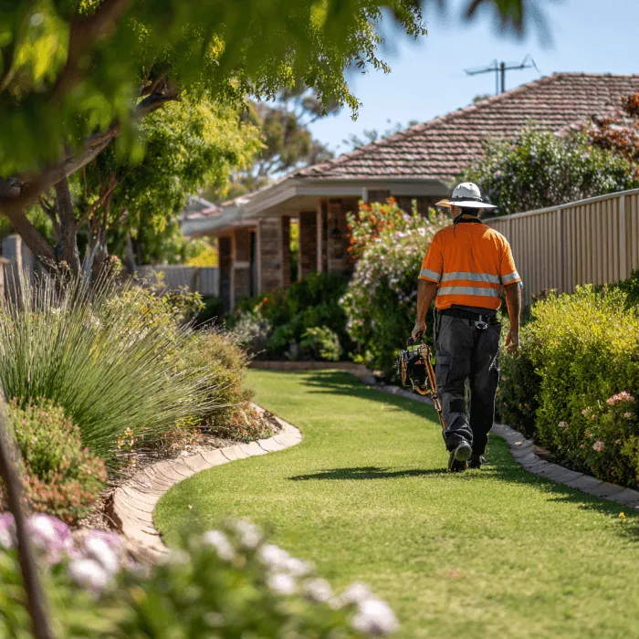 Alpha Omega Mowing – professional lawn mowing and garden maintenance across Perth’s northern suburbs. Specialists in cylinder-cut mowing, edging, brush cutting, fertilising, and weed control for healthy, manicured lawns.