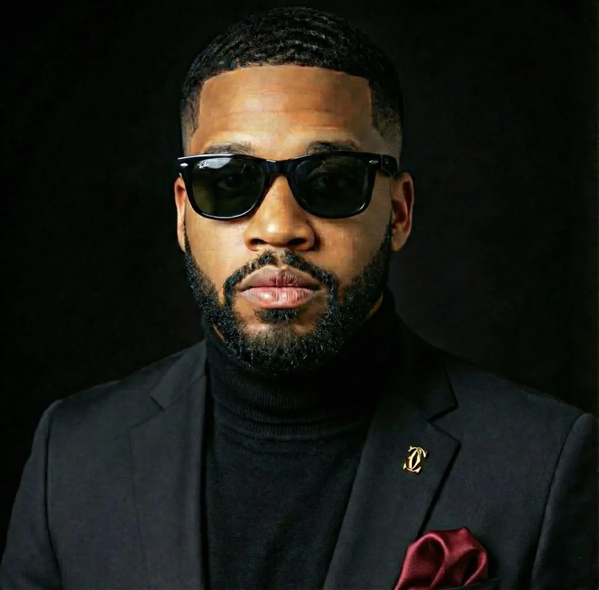 man in blue formal suit