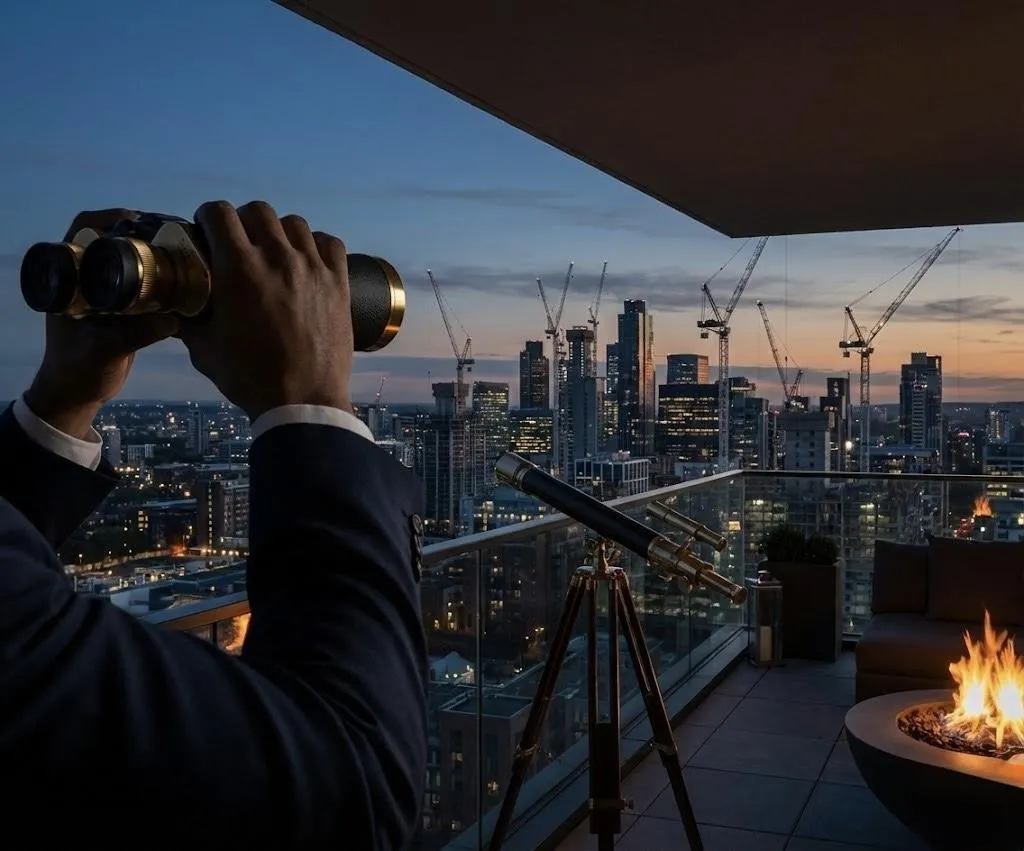 man holding incandescent bulb