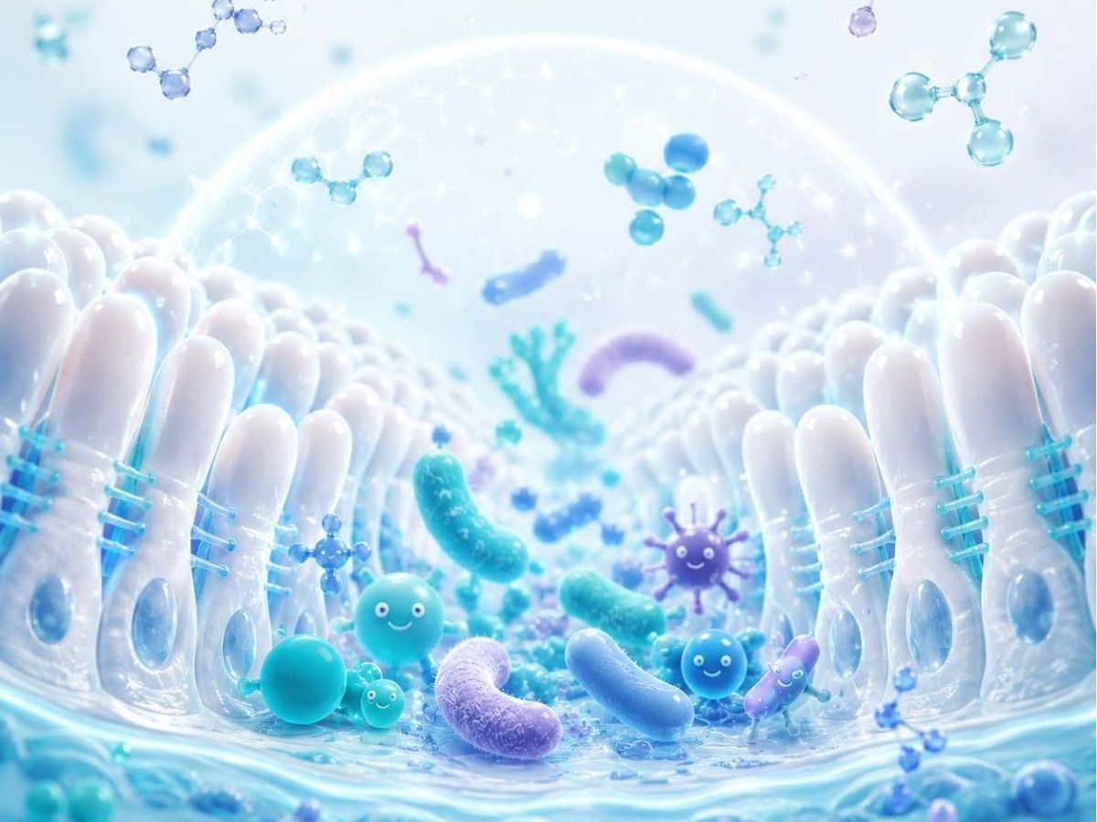 Darstellung Damflora und Mkrobiom