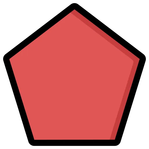 Isolated, modern, stylized honeycomb icon in orange and yellow, transparent background