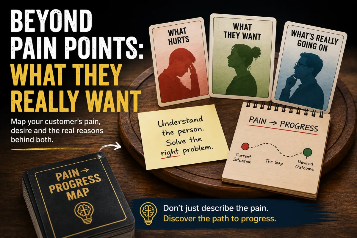 Your Customer’s Pain Point Might Not Be Their Problem