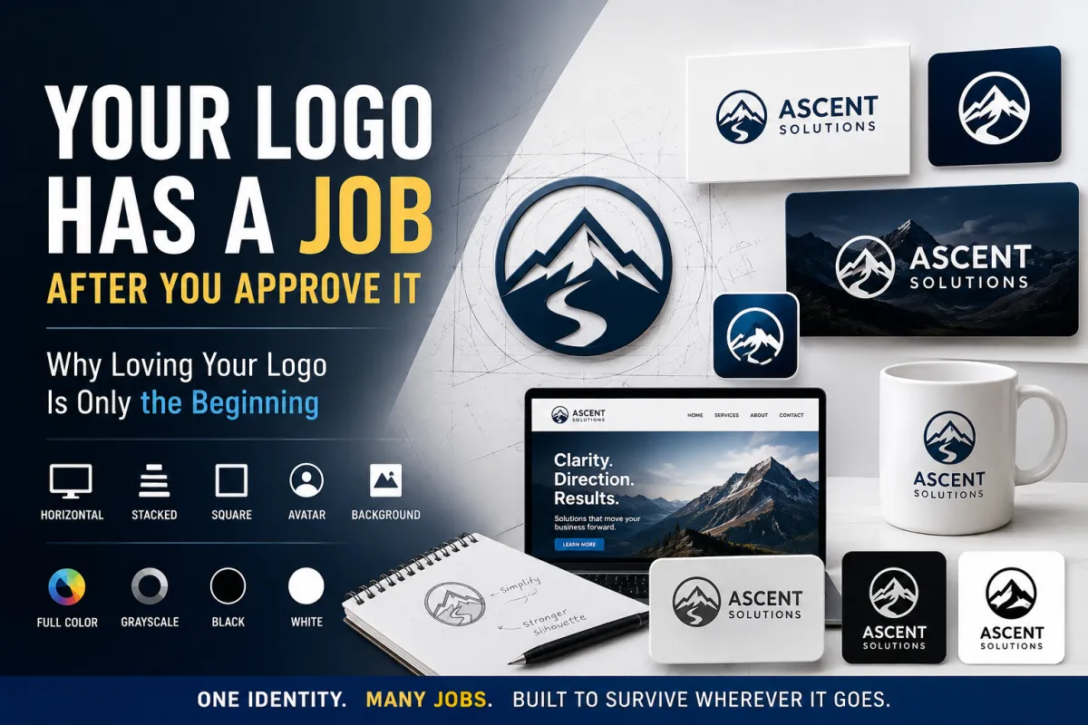 Your Logo Has a Job After You Approve It - Why Loving Your Logo Is Only the Beginning