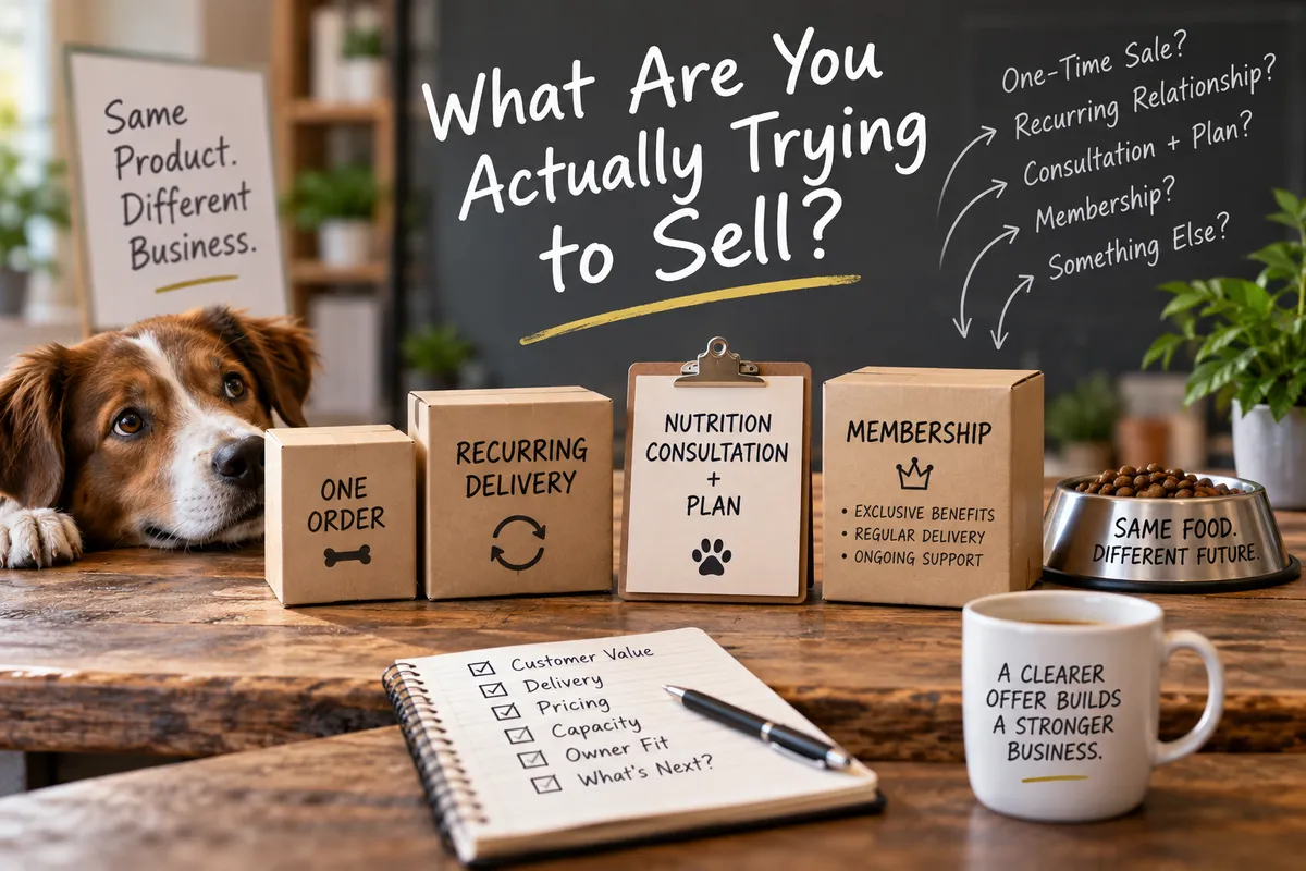 What Are You Actually Trying to Sell? | Building a Primary Commercial Offer