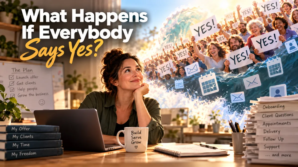 What Happens If Everybody Says Yes? | Business Capacity & Scale
