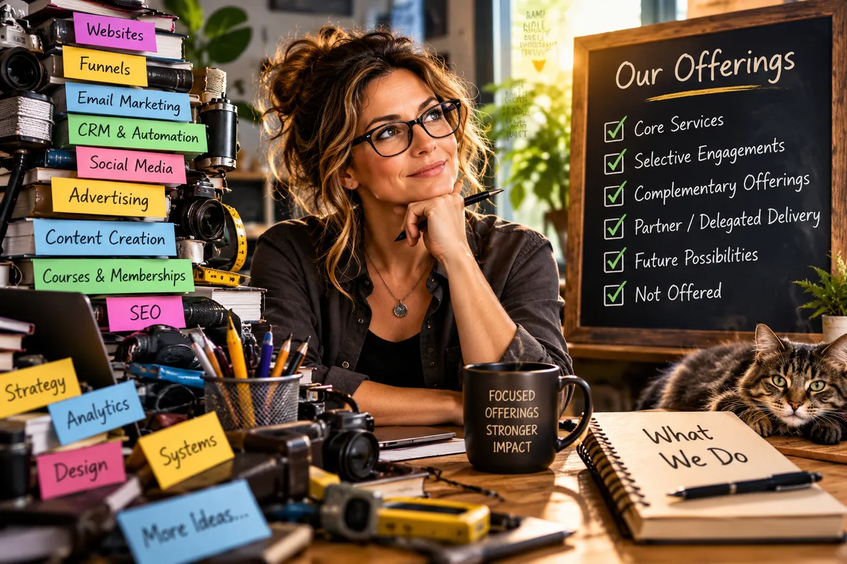 What We Do: The Difference Between What You Can Do and What You Should Sell