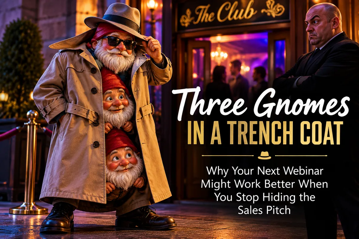 Three Gnomes at the Club