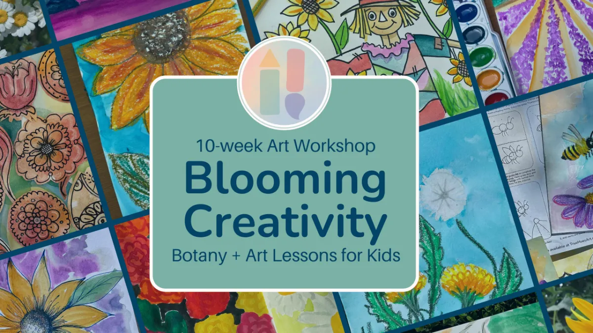 Kids Art Lessons botany 