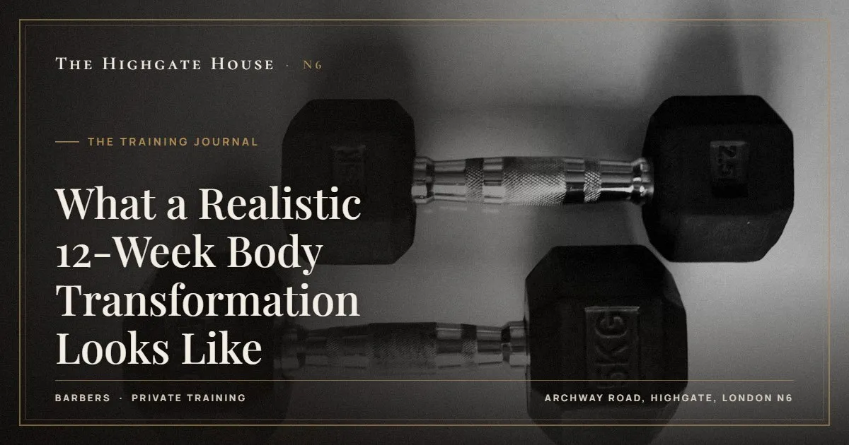 What a Realistic 12-Week Body Transformation Looks Like - The Training Journal, The Highgate House, Highgate N6