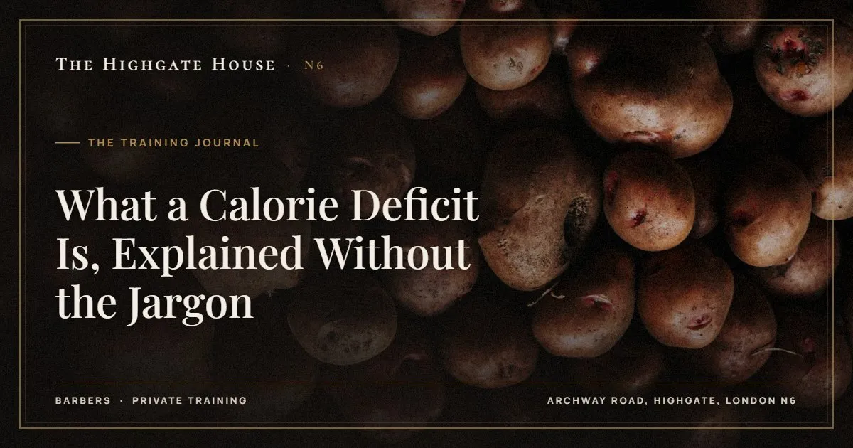 What a Calorie Deficit Is, Explained Without the Jargon - The Training Journal, The Highgate House, Highgate N6