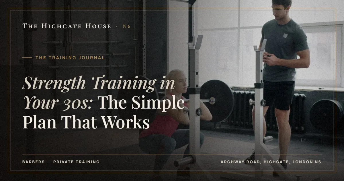 Strength Training in Your 30s: The Simple Plan That Works - The Training Journal, The Highgate House, Highgate N6