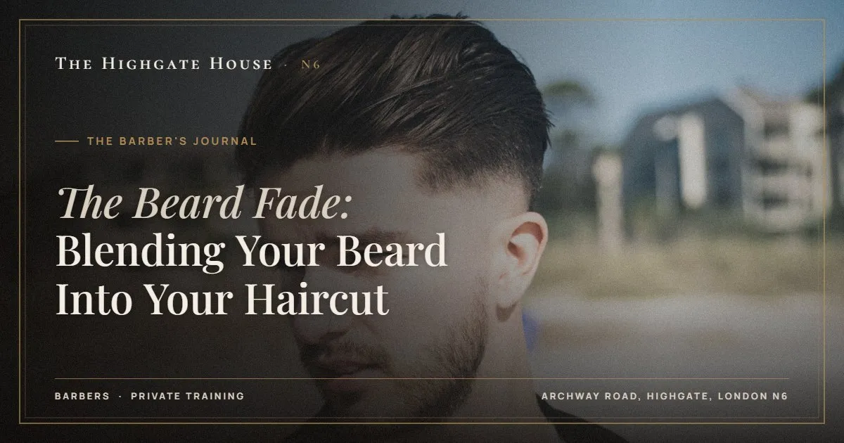 The Beard Fade: Blending Your Beard Into Your Haircut - The Barber's Journal, The Highgate House, Highgate N6