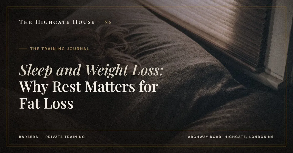 Sleep and Weight Loss: Why Rest Matters for Fat Loss - The Training Journal, The Highgate House, Highgate N6