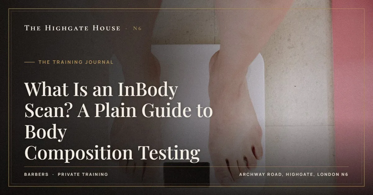 What Is an InBody Scan? A Plain Guide to Body Composition Testing - The Training Journal, The Highgate House, Highgate N6