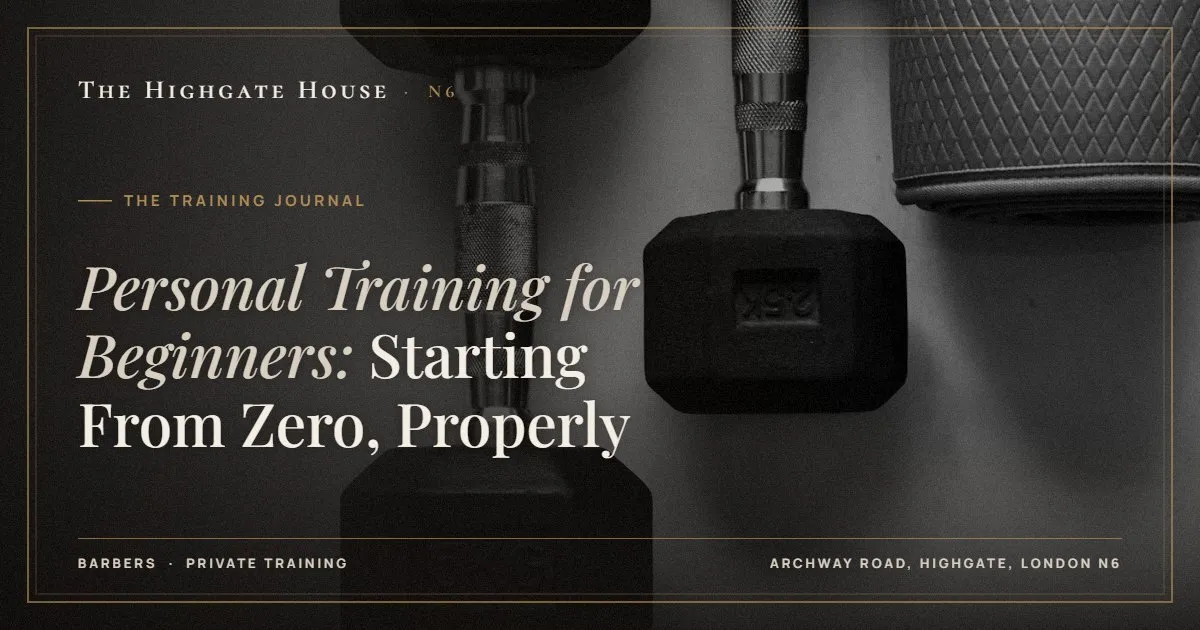 Personal Training for Beginners: Starting From Zero, Properly - The Training Journal, The Highgate House, Highgate N6