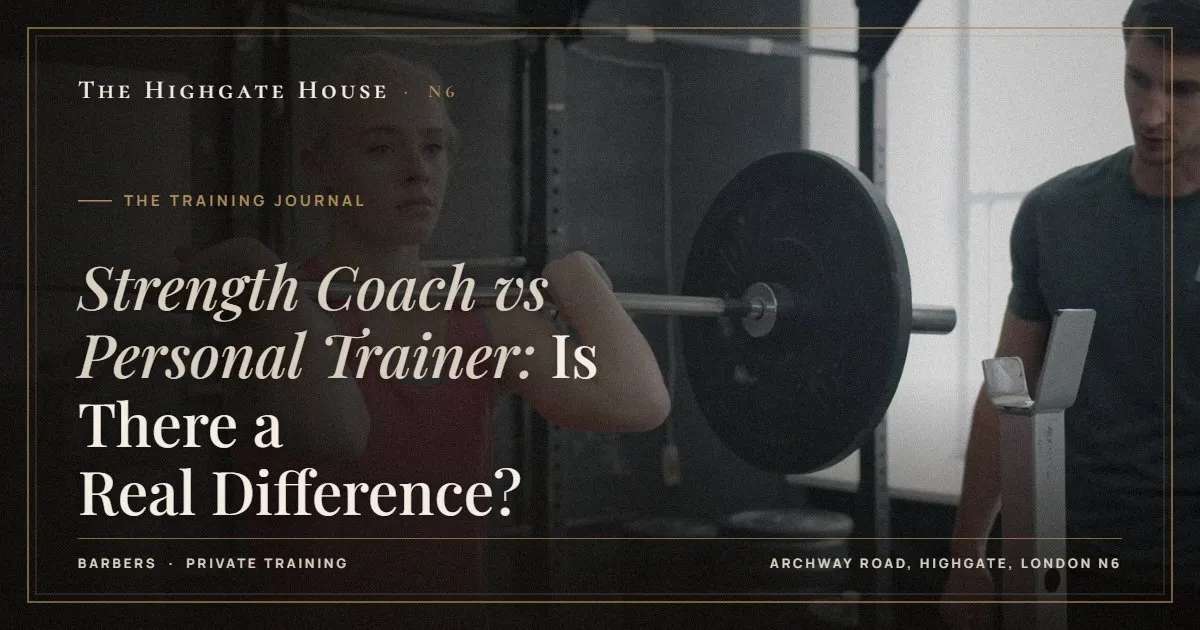 Strength Coach vs Personal Trainer: Is There a Real Difference? - The Training Journal, The Highgate House, Highgate N6