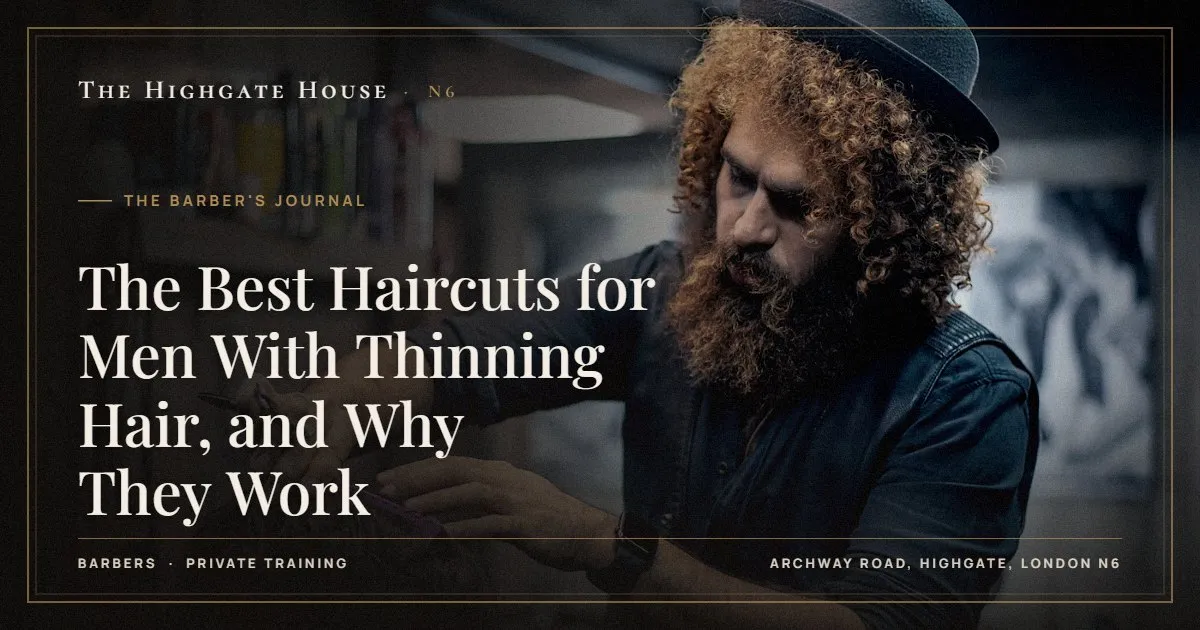 The Best Haircuts for Men With Thinning Hair, and Why They Work - The Barber's Journal, The Highgate House, Highgate N6