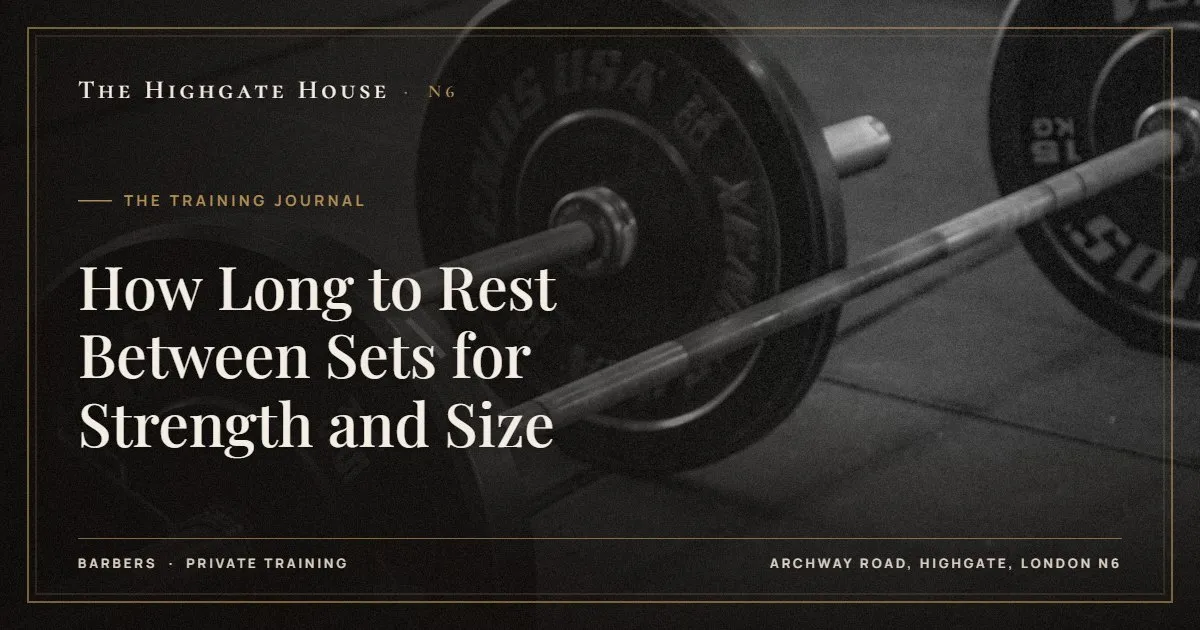 How Long to Rest Between Sets for Strength and Size - The Training Journal, The Highgate House, Highgate N6