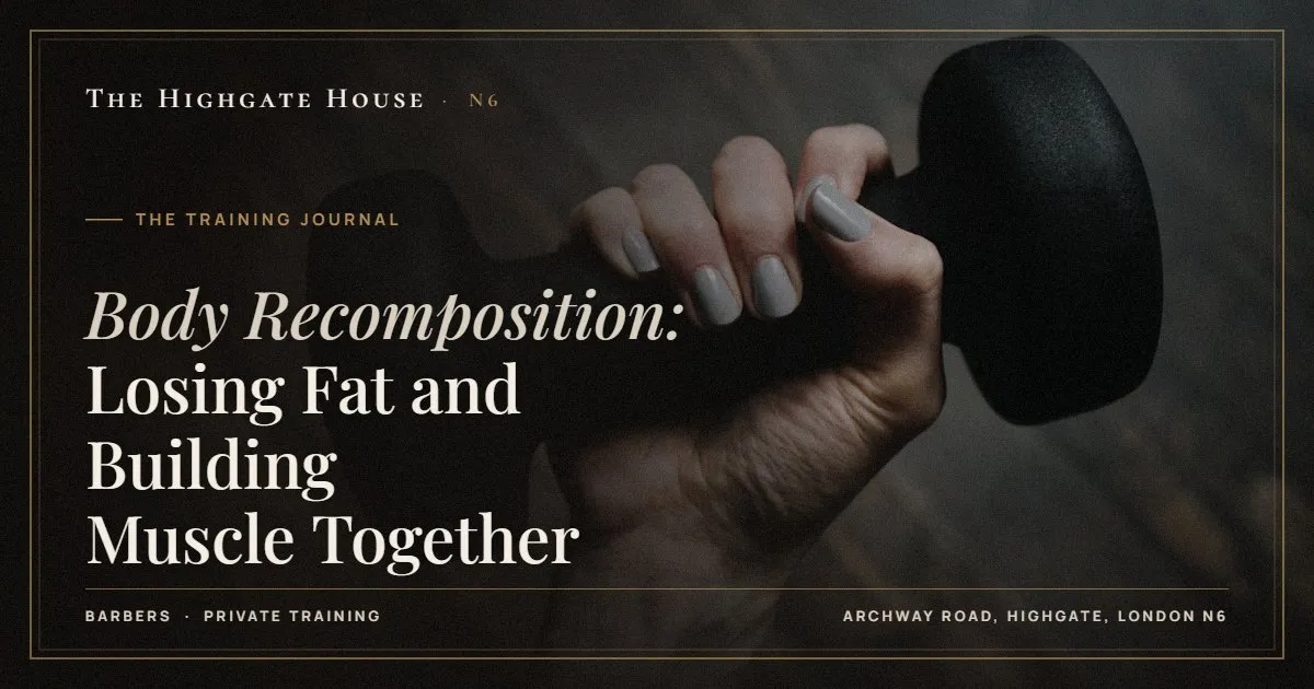 Body Recomposition: Losing Fat and Building Muscle Together - The Training Journal, The Highgate House, Highgate N6