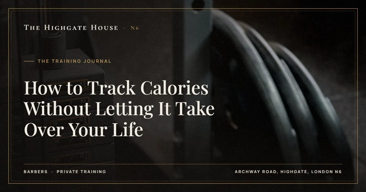 How to Track Calories Without Letting It Take Over Your Life - The Training Journal, The Highgate House, Highgate N6