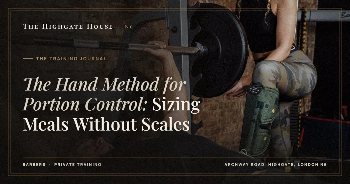 The Hand Method for Portion Control: Sizing Meals Without Scales - The Training Journal, The Highgate House, Highgate N6