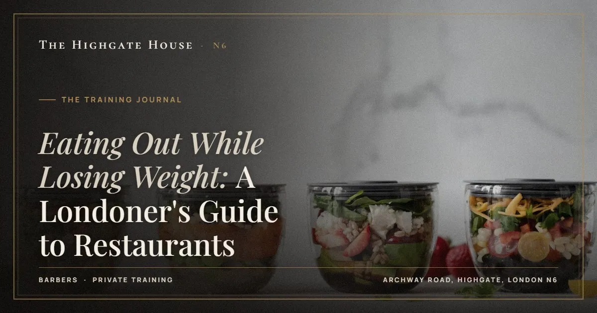 Eating Out While Losing Weight: A Londoner's Guide to Restaurants - The Training Journal, The Highgate House, Highgate N6