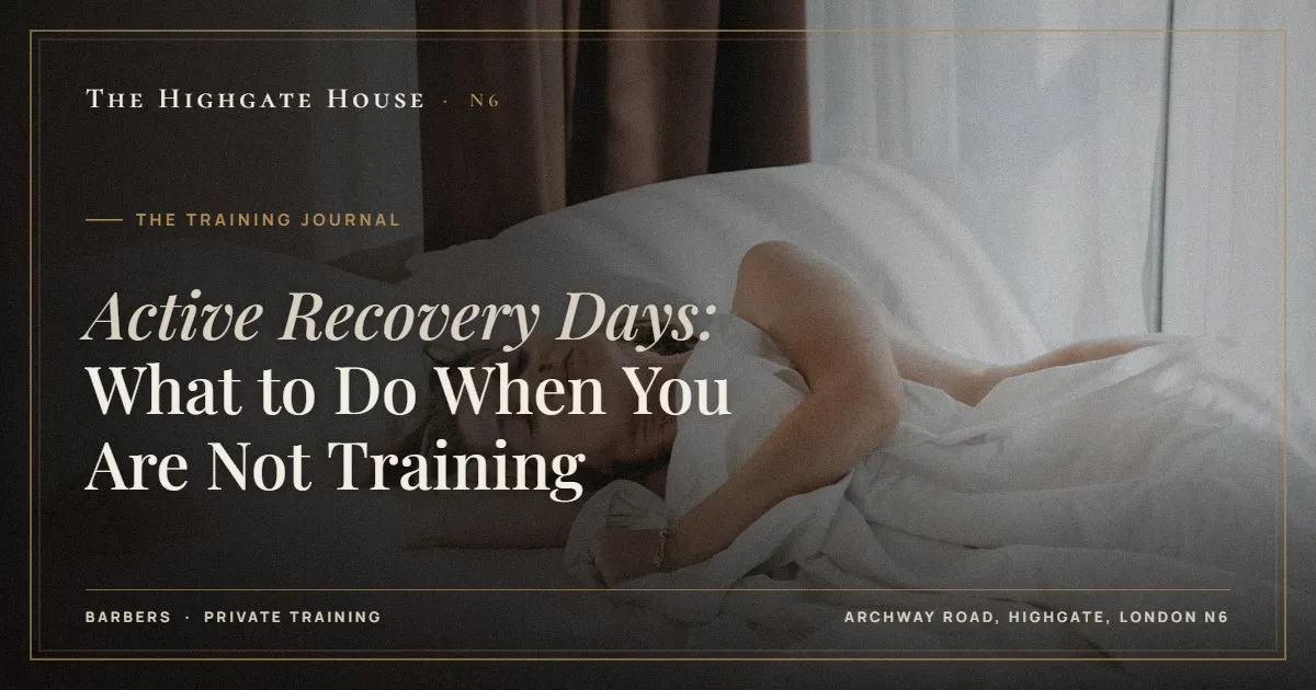 Active Recovery Days: What to Do When You Are Not Training - The Training Journal, The Highgate House, Highgate N6