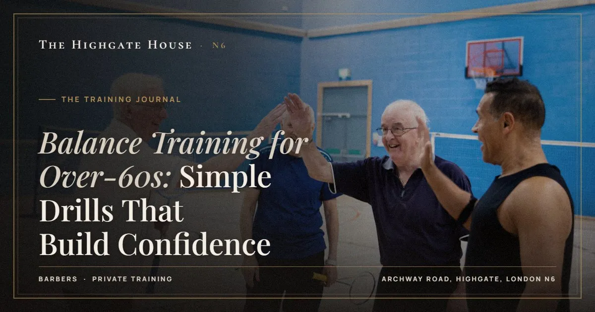 Balance Training for Over-60s: Simple Drills That Build Confidence - The Training Journal, The Highgate House, Highgate N6