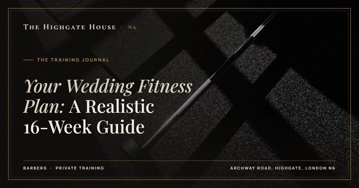 Your Wedding Fitness Plan: A Realistic 16-Week Guide - The Training Journal, The Highgate House, Highgate N6