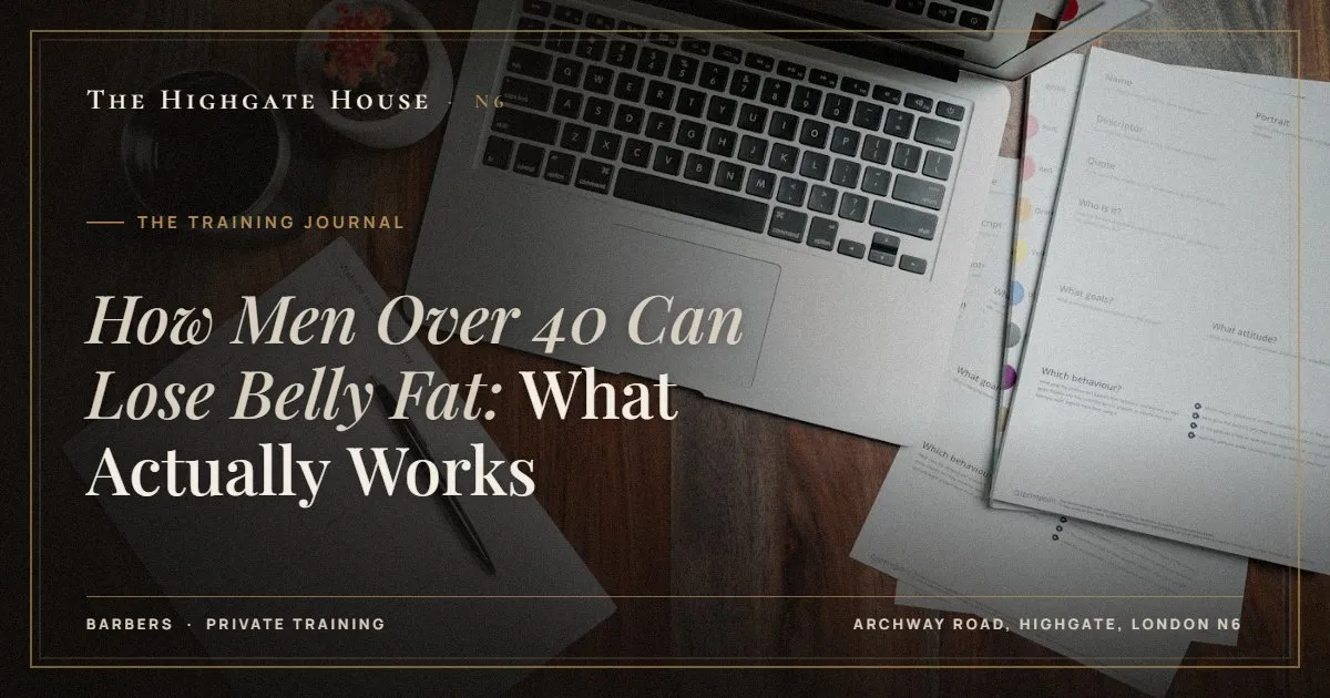 How Men Over 40 Can Lose Belly Fat: What Actually Works - The Training Journal, The Highgate House, Highgate N6