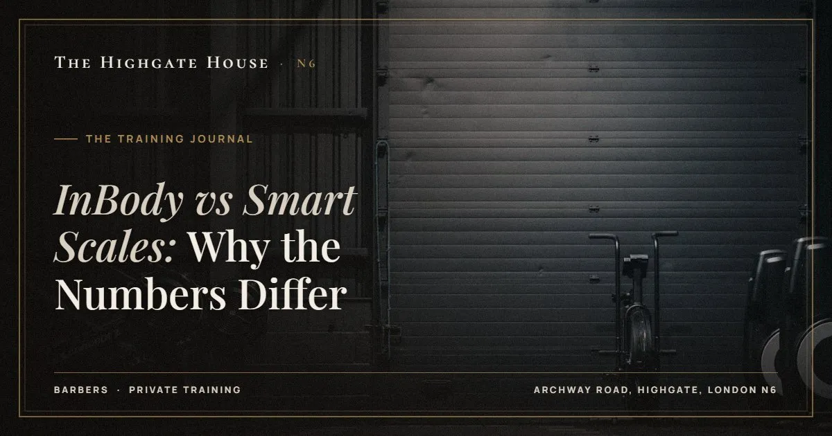 InBody vs Smart Scales: Why the Numbers Differ - The Training Journal, The Highgate House, Highgate N6