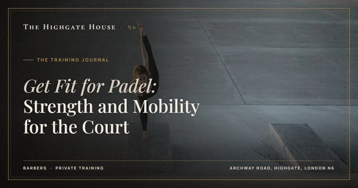 Get Fit for Padel: Strength and Mobility for the Court - The Training Journal, The Highgate House, Highgate N6