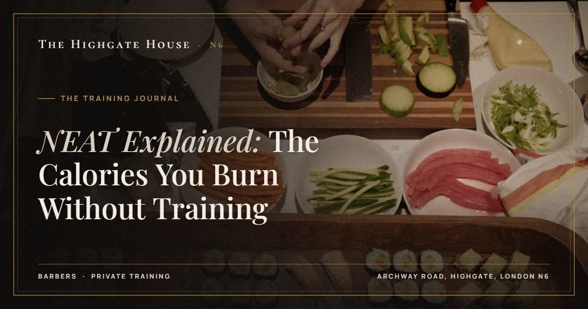 NEAT Explained: The Calories You Burn Without Training - The Training Journal, The Highgate House, Highgate N6