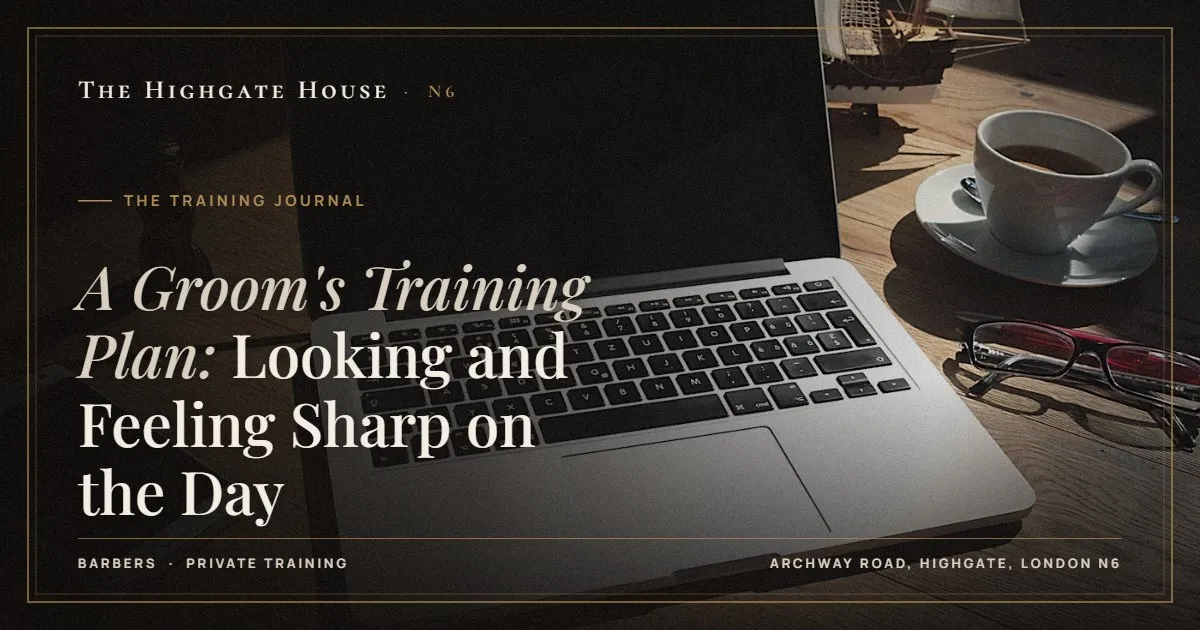 A Groom's Training Plan: Looking and Feeling Sharp on the Day - The Training Journal, The Highgate House, Highgate N6