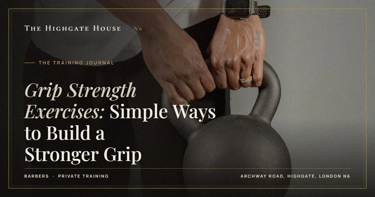 Grip Strength Exercises: Simple Ways to Build a Stronger Grip - The Training Journal, The Highgate House, Highgate N6