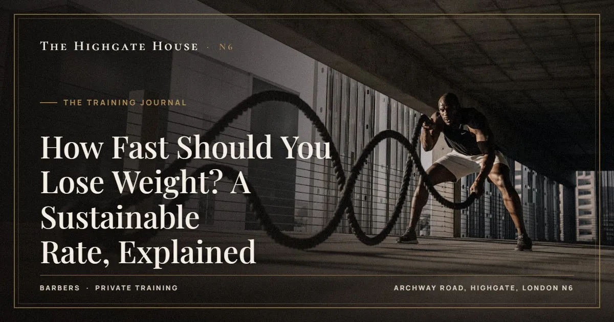 How Fast Should You Lose Weight? A Sustainable Rate, Explained - The Training Journal, The Highgate House, Highgate N6
