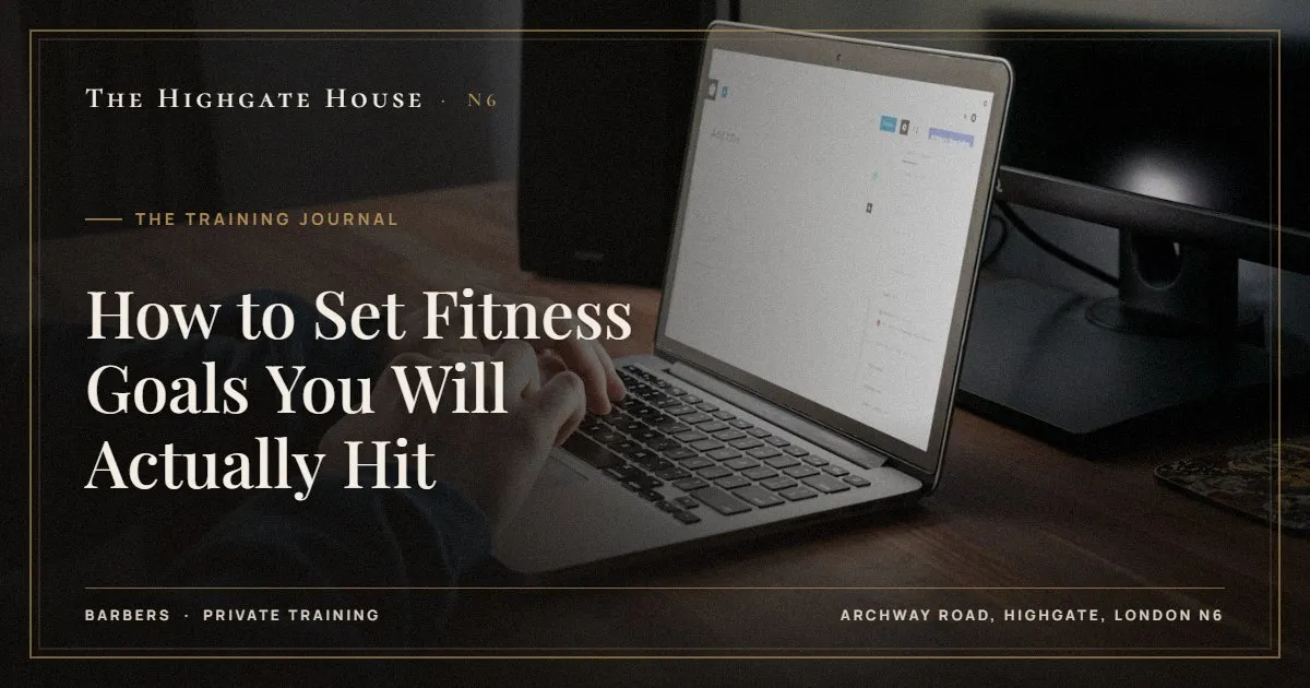 How to Set Fitness Goals You Will Actually Hit - The Training Journal, The Highgate House, Highgate N6