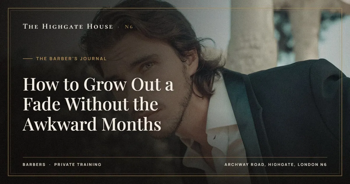 How to Grow Out a Fade Without the Awkward Months - The Barber's Journal, The Highgate House, Highgate N6