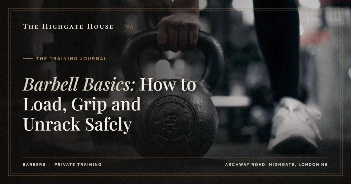 Barbell Basics: How to Load, Grip and Unrack Safely - The Training Journal, The Highgate House, Highgate N6