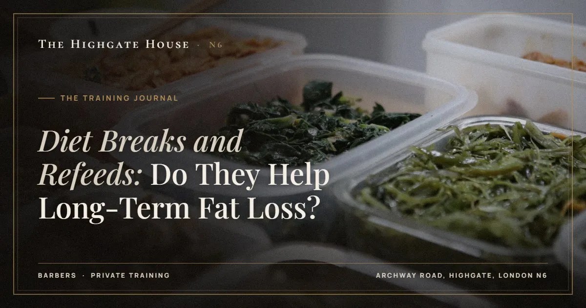 Diet Breaks and Refeeds: Do They Help Long-Term Fat Loss? - The Training Journal, The Highgate House, Highgate N6