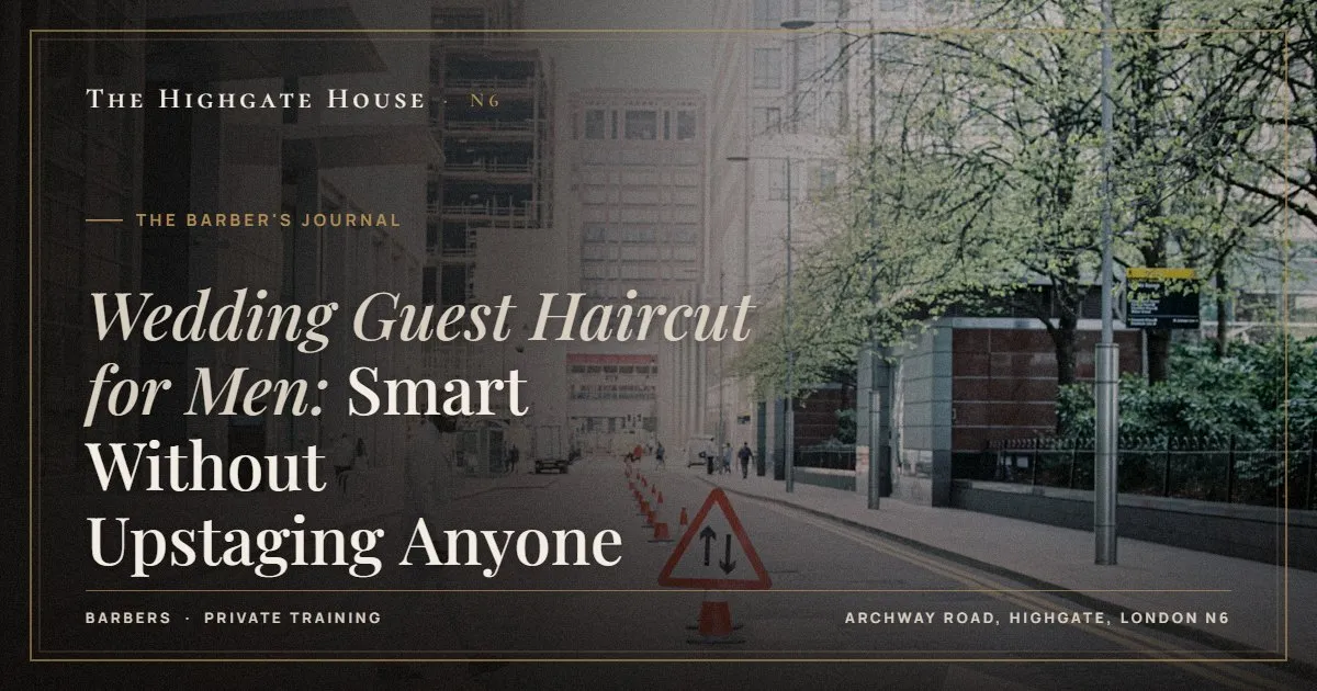Wedding Guest Haircut for Men: Smart Without Upstaging Anyone - The Barber's Journal, The Highgate House, Highgate N6